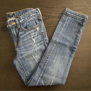J. Crew Toothpick Jeans Size 24
